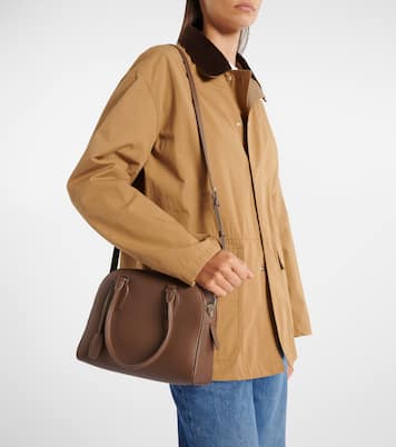 India 10 Small leather tote bag | The Row