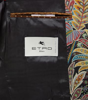 Bedruckter Blazer Roma aus einem Wollgemisch | Etro