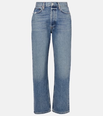 Mid-Rise Straight Jeans | Agolde