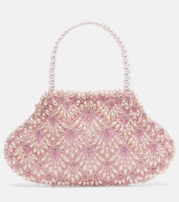 Scallop Mini embellished tote bag | Clio Peppiatt