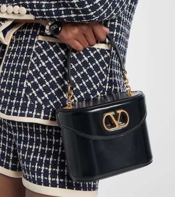 Bolso neceser Vain VLogo de piel | Valentino Garavani