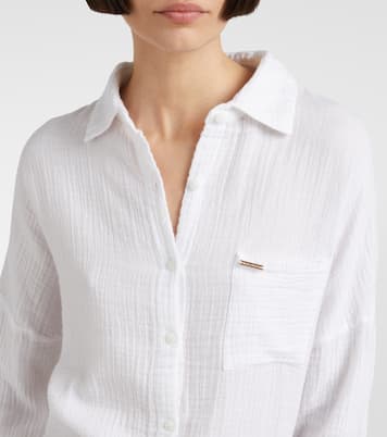 Robe chemise Sara en coton | Melissa Odabash