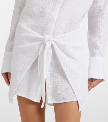 Robe chemise Sara en coton | Melissa Odabash