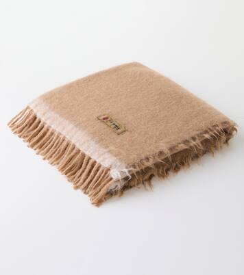 Amaranto羊驼毛与羊毛混纺披毯 | The House of Lyria