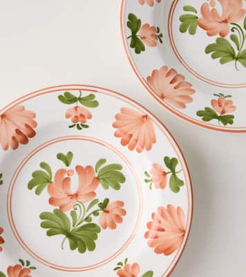 Blossom ceramic soup plate | Cabana