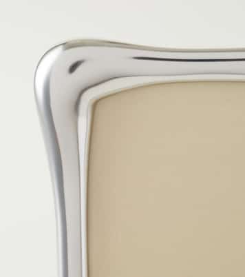 Anton platinum-plated picture frame | L'Objet