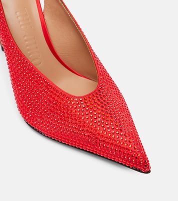 Viper 95 embellished slingback pumps | The Attico