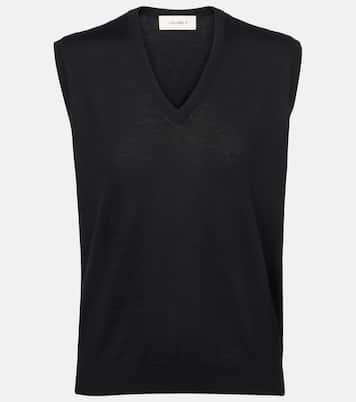 Lauri cashmere sweater vest | Lisa Yang