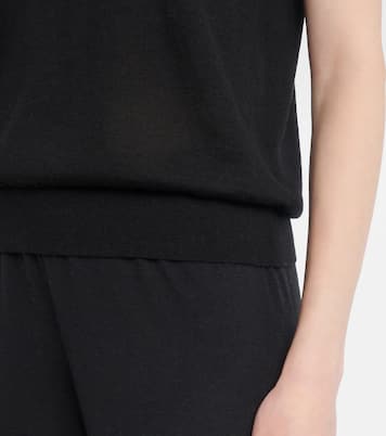 Lauri cashmere sweater vest | Lisa Yang