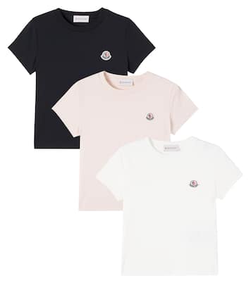 Set of 3 cotton jersey T-shirts | Moncler Enfant