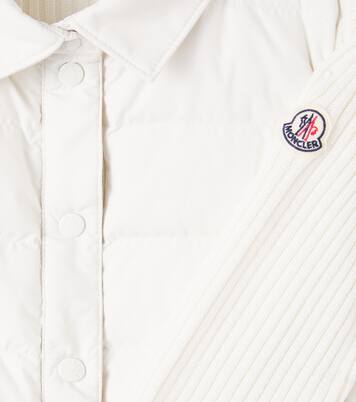 Down-paneled cardigan | Moncler Enfant