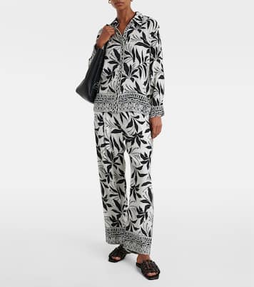 Bedruckte Palazzo-Hose Claudia | Velvet