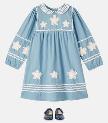 Robe Inga brodée en coton | Bebe Organic