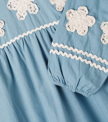 Robe Inga brodée en coton | Bebe Organic