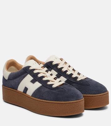 Plateau-Sneakers Hogan Cool aus Veloursleder | Hogan