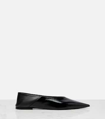 Ballerinas Carolyn aus Leder | Saint Laurent