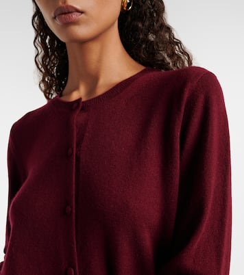 Embroidered cashmere and wool cardigan | Erdem