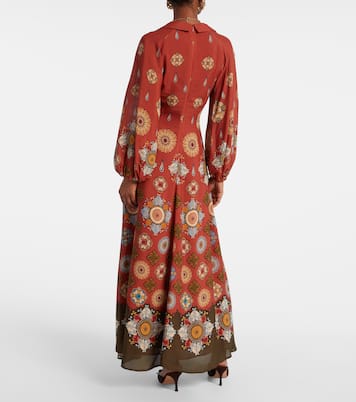 Abito lungo Diva con stampa | La DoubleJ