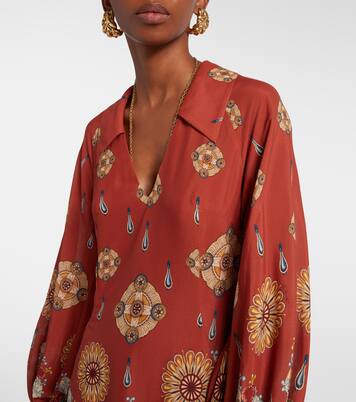 Abito lungo Diva con stampa | La DoubleJ