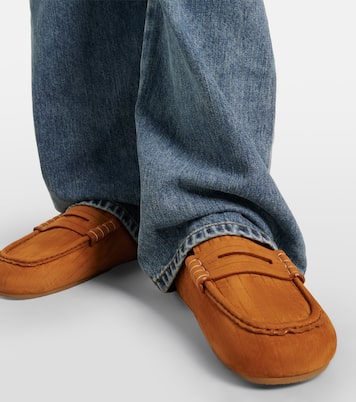 Slippers Stitch aus Veloursleder | JW Anderson