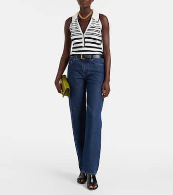 Top Meera aus einem Baumwollgemisch | Veronica Beard