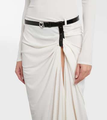Belted draped gown | Coperni