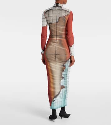 Maxirock Fire aus Tüll | Jean Paul Gaultier