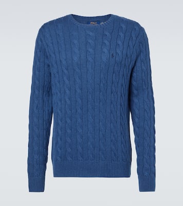 Cable-knit cotton sweater | Polo Ralph Lauren