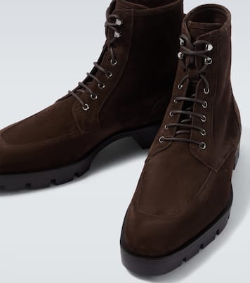 Bottines Caracolo Lion en cuir | Christian Louboutin