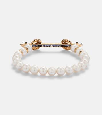 Bracelet Chakra en or 18 ct et pierres précieuses | Ananya
