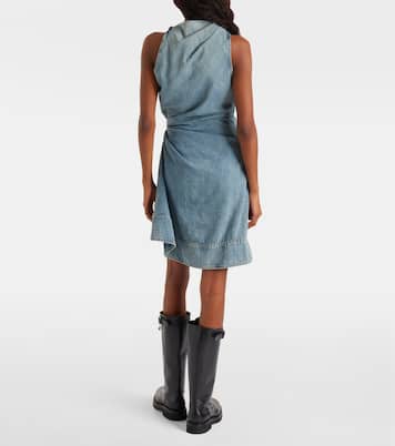 Minikleid aus Denim | McQueen