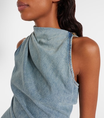 Minikleid aus Denim | McQueen