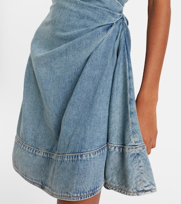 Minikleid aus Denim | McQueen