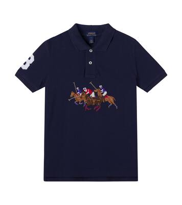 Embroidered cotton polo shirt | Polo Ralph Lauren Kids