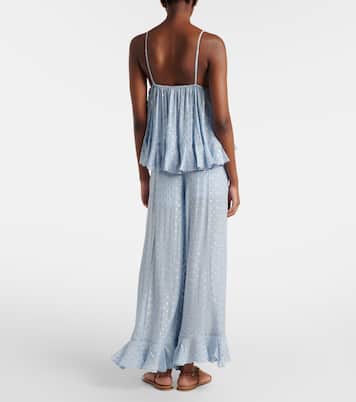Weite Hose Daylight aus Chiffon  | Zimmermann
