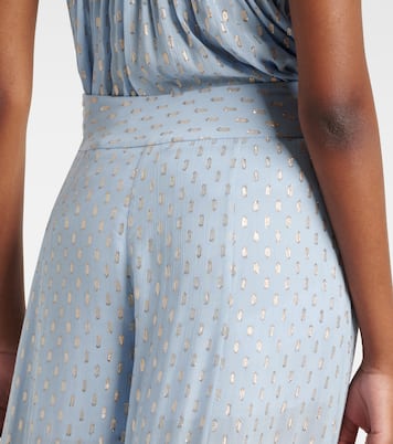 Weite Hose Daylight aus Chiffon  | Zimmermann