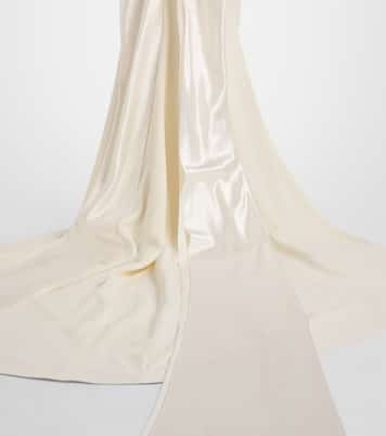 Vestido de novia Miles en mezcla de lana | Danielle Frankel