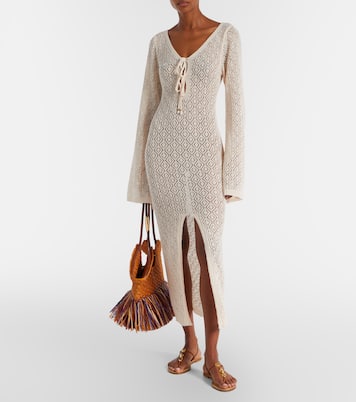 Joan open-knit beach cover-up | Bananhot