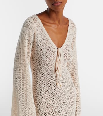 Joan open-knit beach cover-up | Bananhot