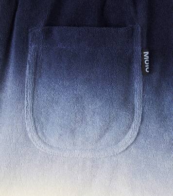 Abay ombré cotton terry shorts | Molo