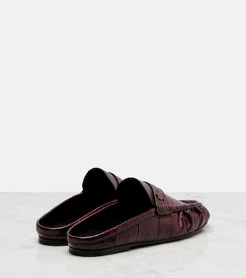 Slippers Le Loafer aus Aalleder  | Saint Laurent