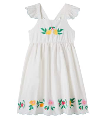 Besticktes Kleid aus Baumwolle | Fábula