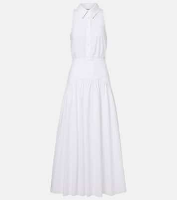 Romy cotton poplin midi dress | Staud