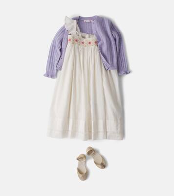 Laora embroidered cotton dress | Bonpoint