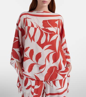 Blouse Tambuto imprimée en soie | Max Mara