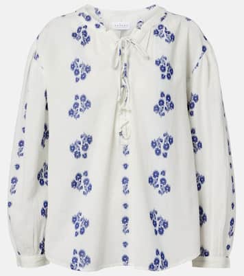 Winslet cotton blouse | Velvet