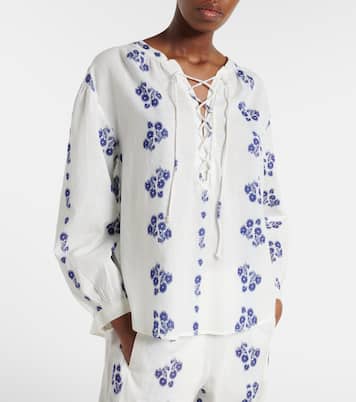 Winslet cotton blouse | Velvet