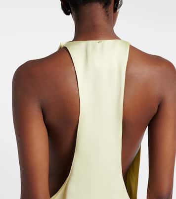 Dolmen satin gown | Sportmax
