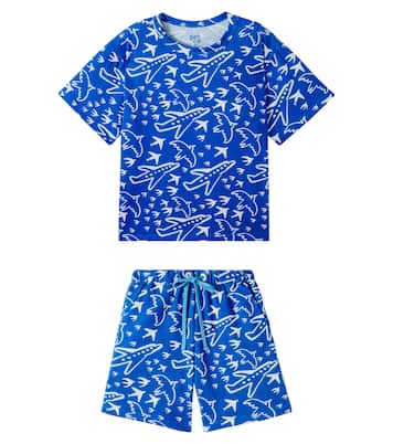 Cotton T-shirt and Bermuda shorts set | Fábula