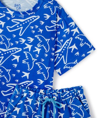 Cotton T-shirt and Bermuda shorts set | Fábula